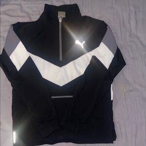 Puma Performance DryCell 1/4 Zip Training Jacket Pull Over Size small